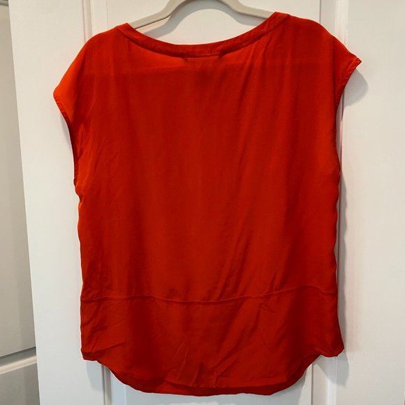 Marc by Mark Jacobs Orange Silk Top - Picture 3 of 5